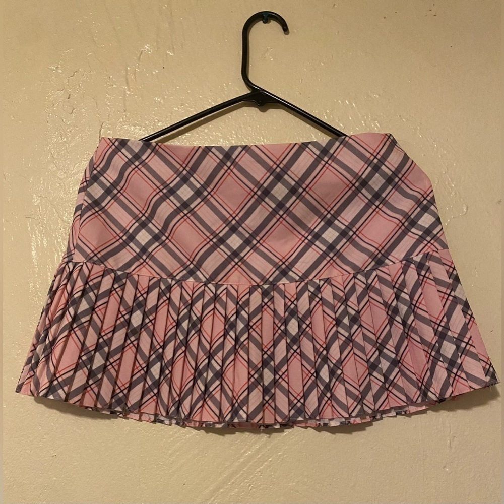 Wearever Plaid Pink Skirt